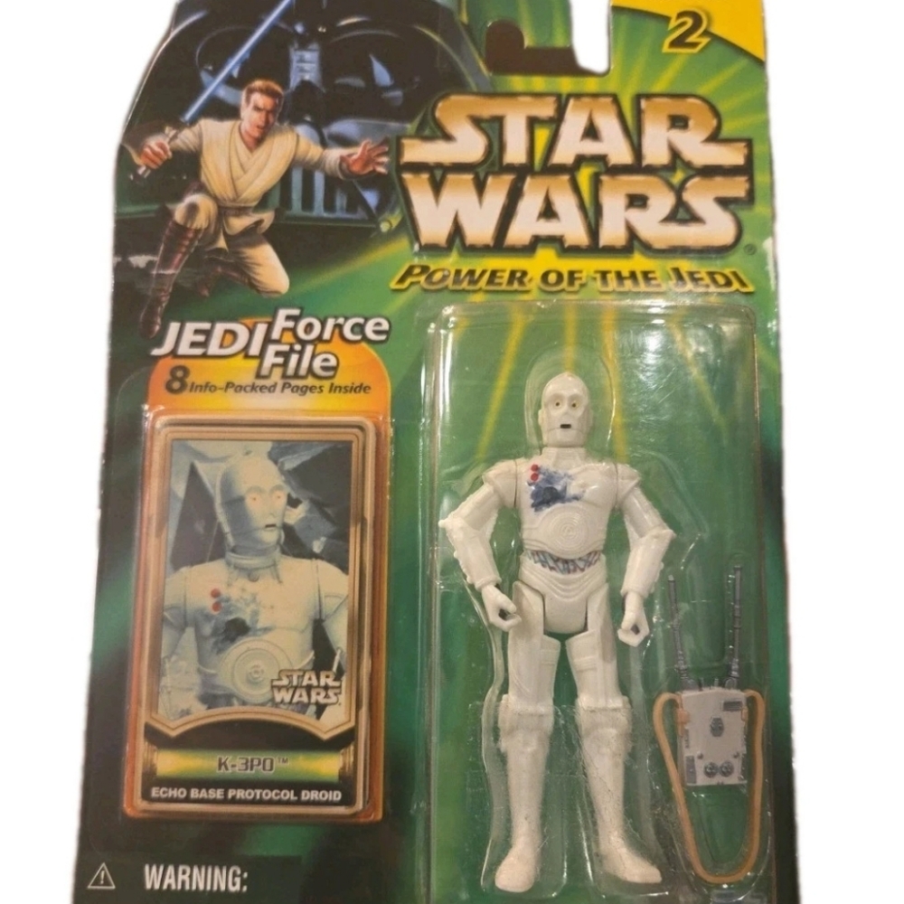 Star Wars Power of the Jedi K-3PO Figure - White and Gray